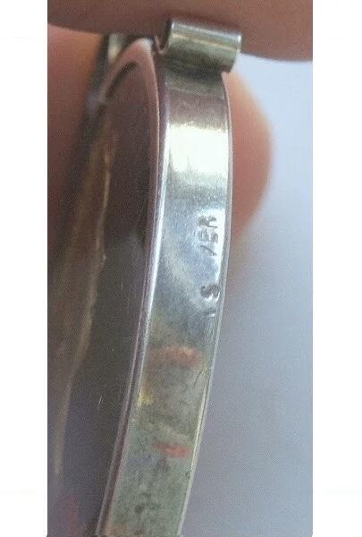 纯手工 马恩岛1975年 伊丽莎白+猞猁珐琅彩镀金高浮雕精制币章吊坠 带银环
