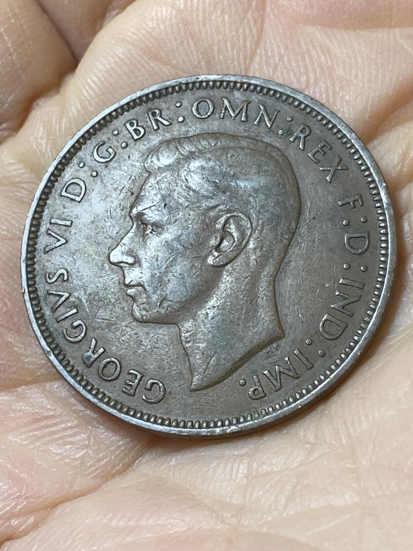 2025年第一百零八场(总第一百三十四场）外国好品散币(免佣金) 英国🇬🇧1947年1便士(乔治六世第一版)
