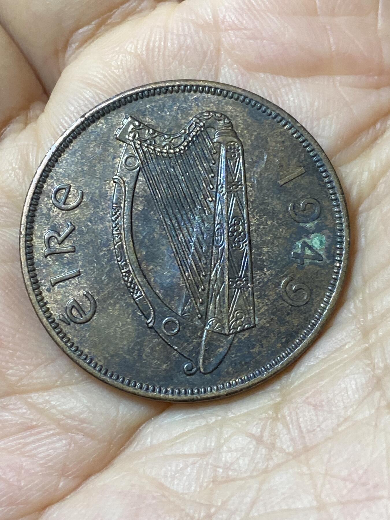 2025年第一百零八场(总第一百三十四场）外国好品散币(免佣金) 爱尔兰🇮🇪1949年1便士(共和国时期第一套)
