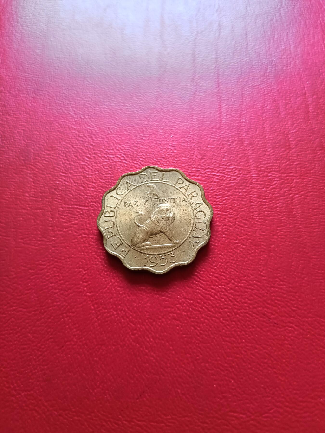 【云涧收藏】第七十场 巴拉圭1953年50分