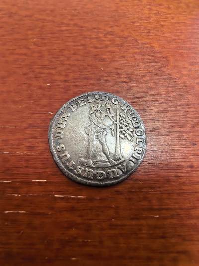 长老汇马年精选第八场拍卖 - 1674德国布鲁斯维克-沃尔芬堡鲁道夫·奥古斯特野人2格罗申银币