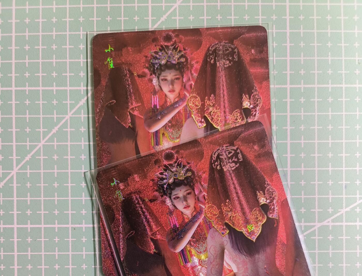 C先生卡牌 第14期 《神州百花谱》《Art系列》《人间传》持续收拍品中... 【幻彩粗闪】燎原×刷子《妖姬传》小唯 双服饰