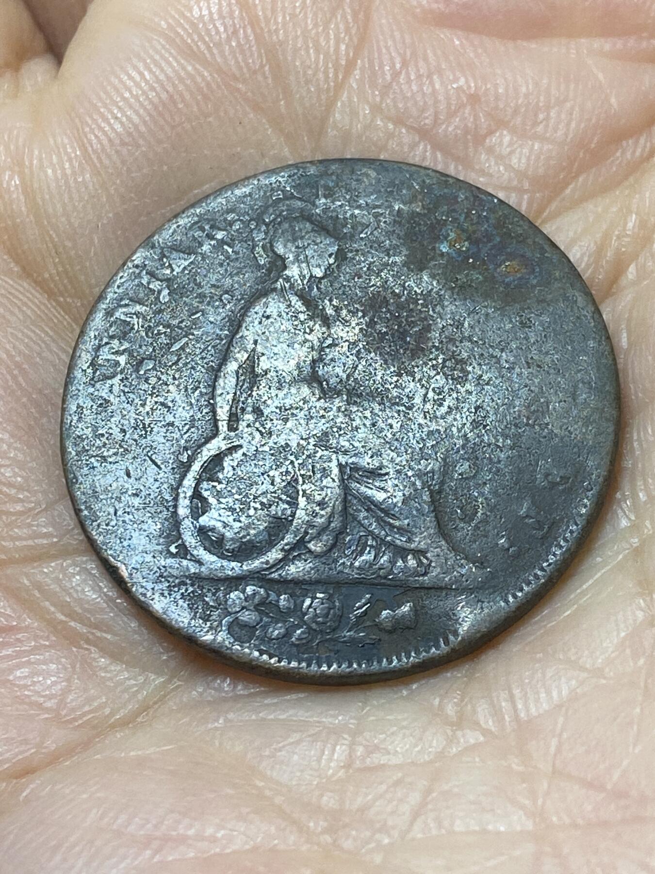 2025年第一百零八场(总第一百三十四场）外国好品散币(免佣金) 英国🇬🇧1826年半便士(乔治四世时期)