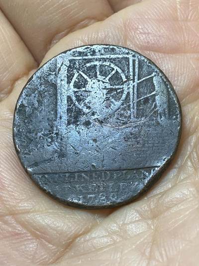 2025年第一百零八场(总第一百三十四场）外国好品散币(免佣金) - 英国🇬🇧1792年半便士代币(什罗普郡-科尔布鲁克谷商业代币)