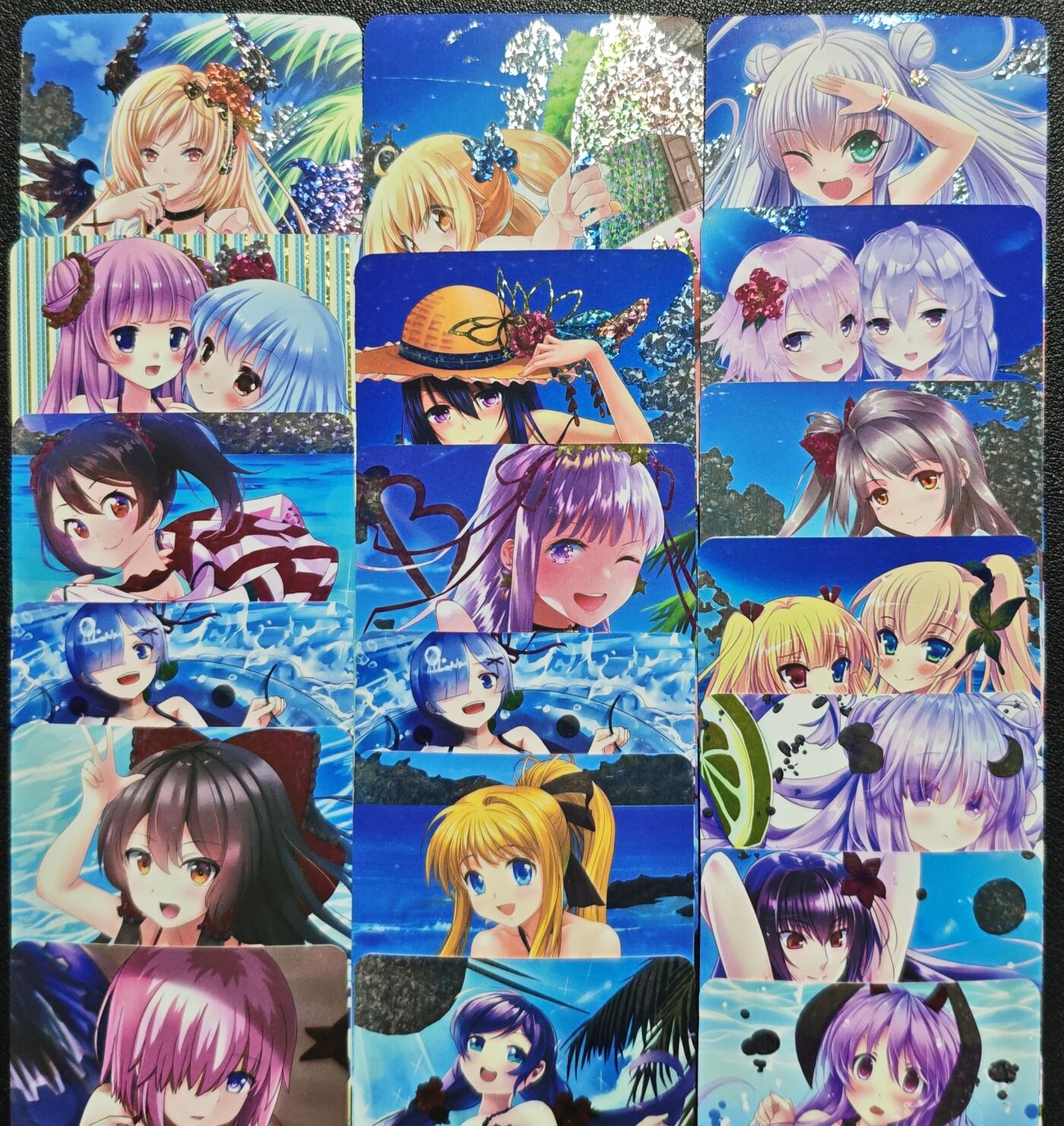 天玑星卡拍第128期《10.13周一截拍》持续收拍收评中 满赠卡需备注 宁缺卡牌 动漫美女 钻闪 十九张