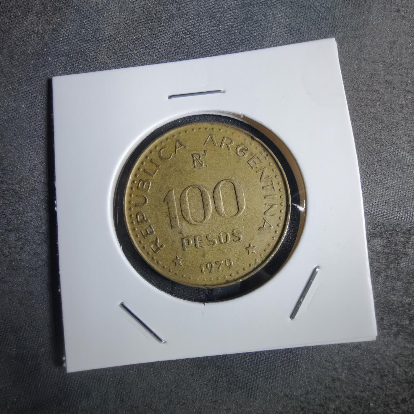 沼泽如烟--第870场 阿根廷1979年100比索