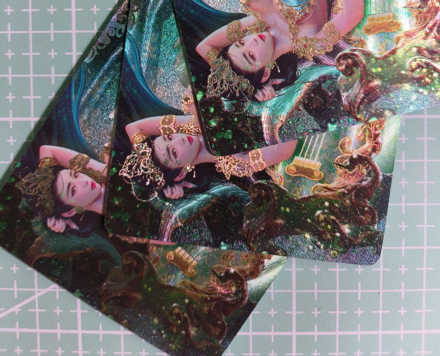 C先生卡牌 第14期 《神州百花谱》《Art系列》《人间传》持续收拍品中... 【折光】燎原×巴丁《绝色绘卷》王贵人 三渐变
