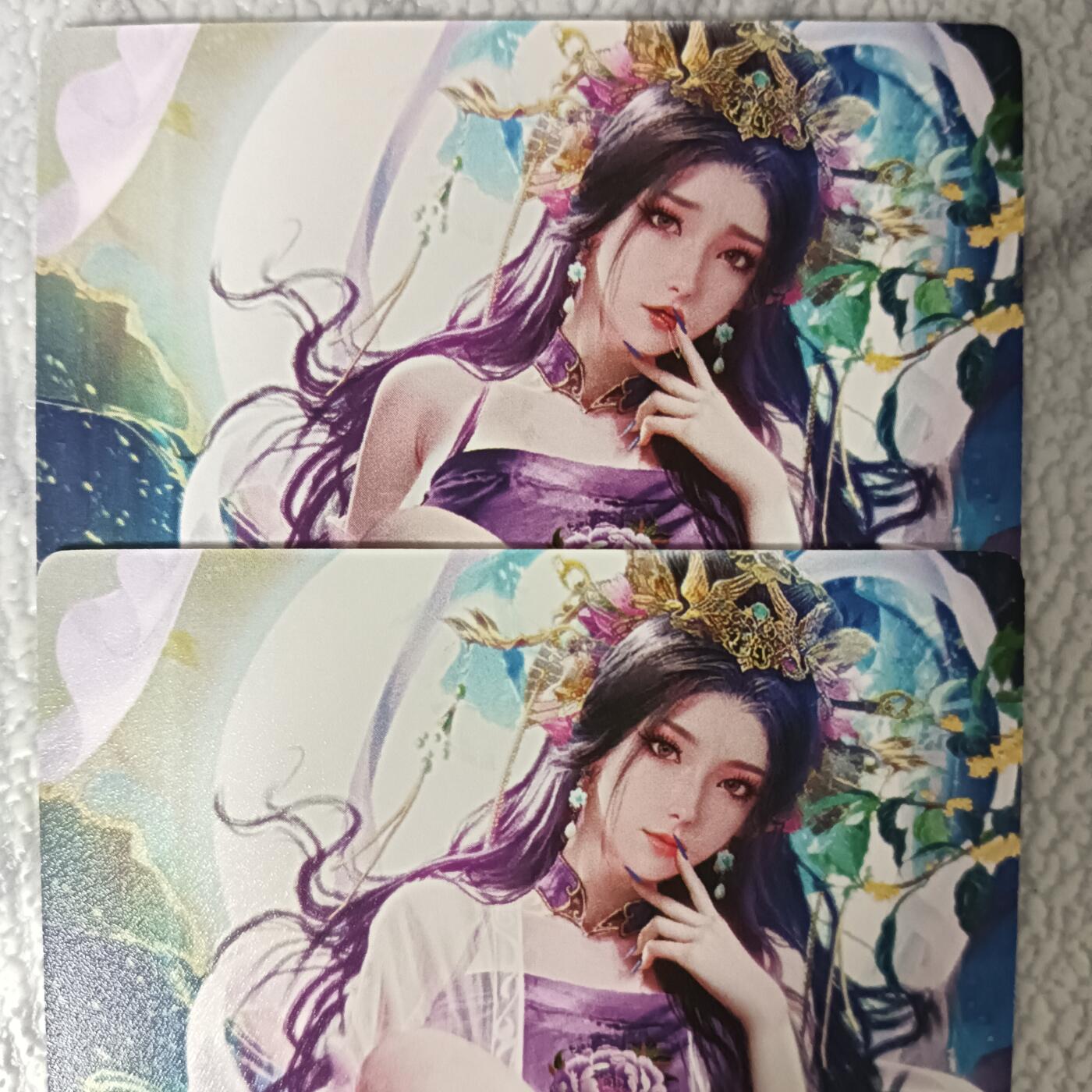 花开卡拍第42期（10月12号周日截拍，品控勿拍!!!拍品不寄存，运费5元，自制卡难免瑕疵，可能存在轻微撞角爆边等出厂瑕疵，品控介意勿拍！）