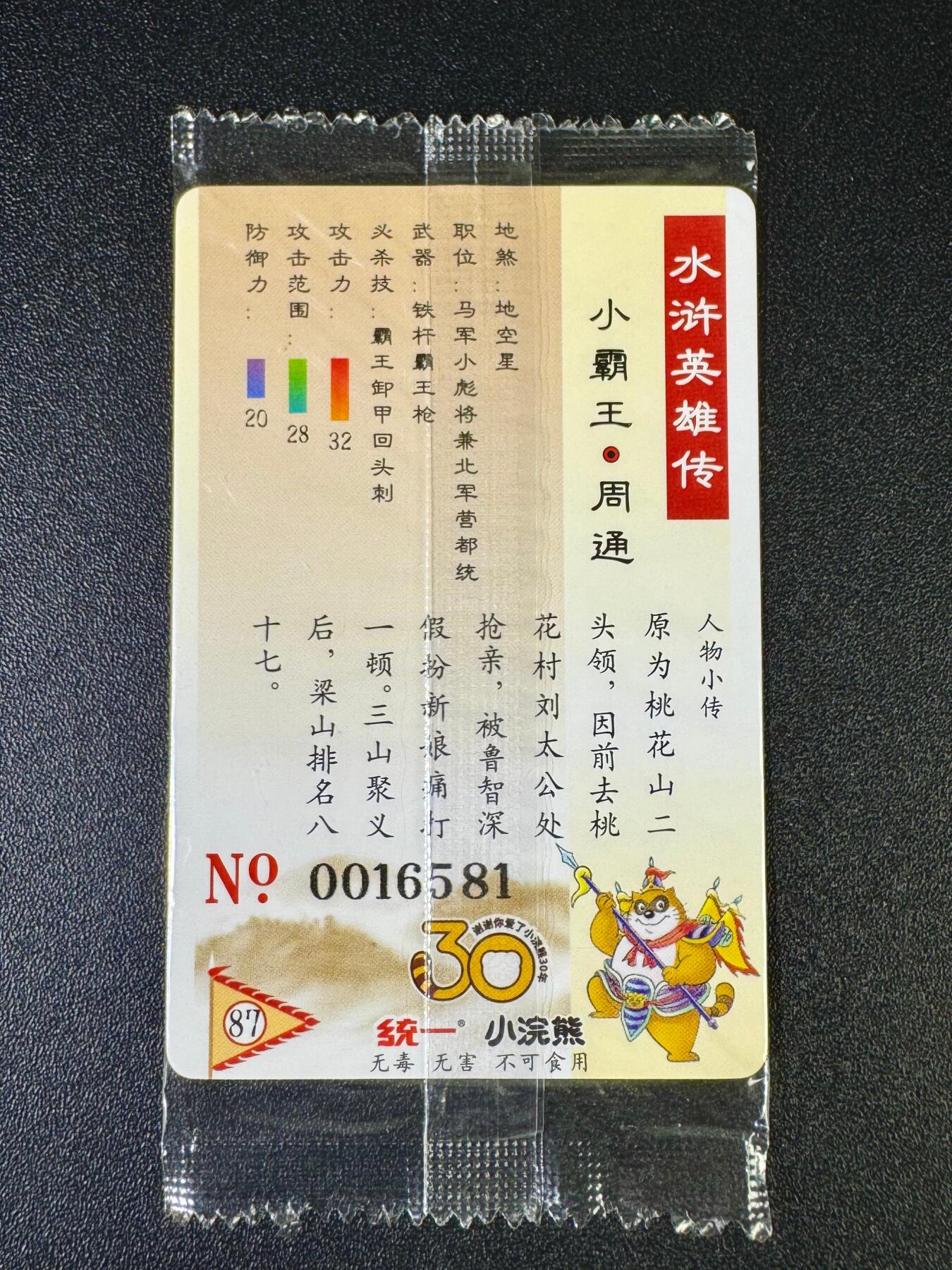 NO.12 好又多金牌大场，金戈铁马+美女如云，每周一站式配齐，方便凑单！（周6晚6点半截拍，卖家送拍0抽成！） 小浣熊30周年 周通16581 大编卡小瑕疵 介意勿拍无售后