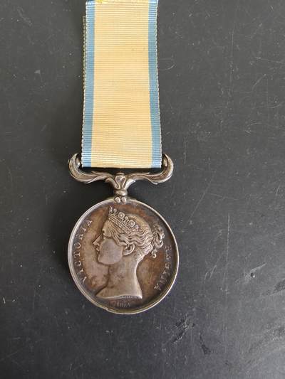 老王徽章第155期 - 法国版克里米亚战争奖章     银质