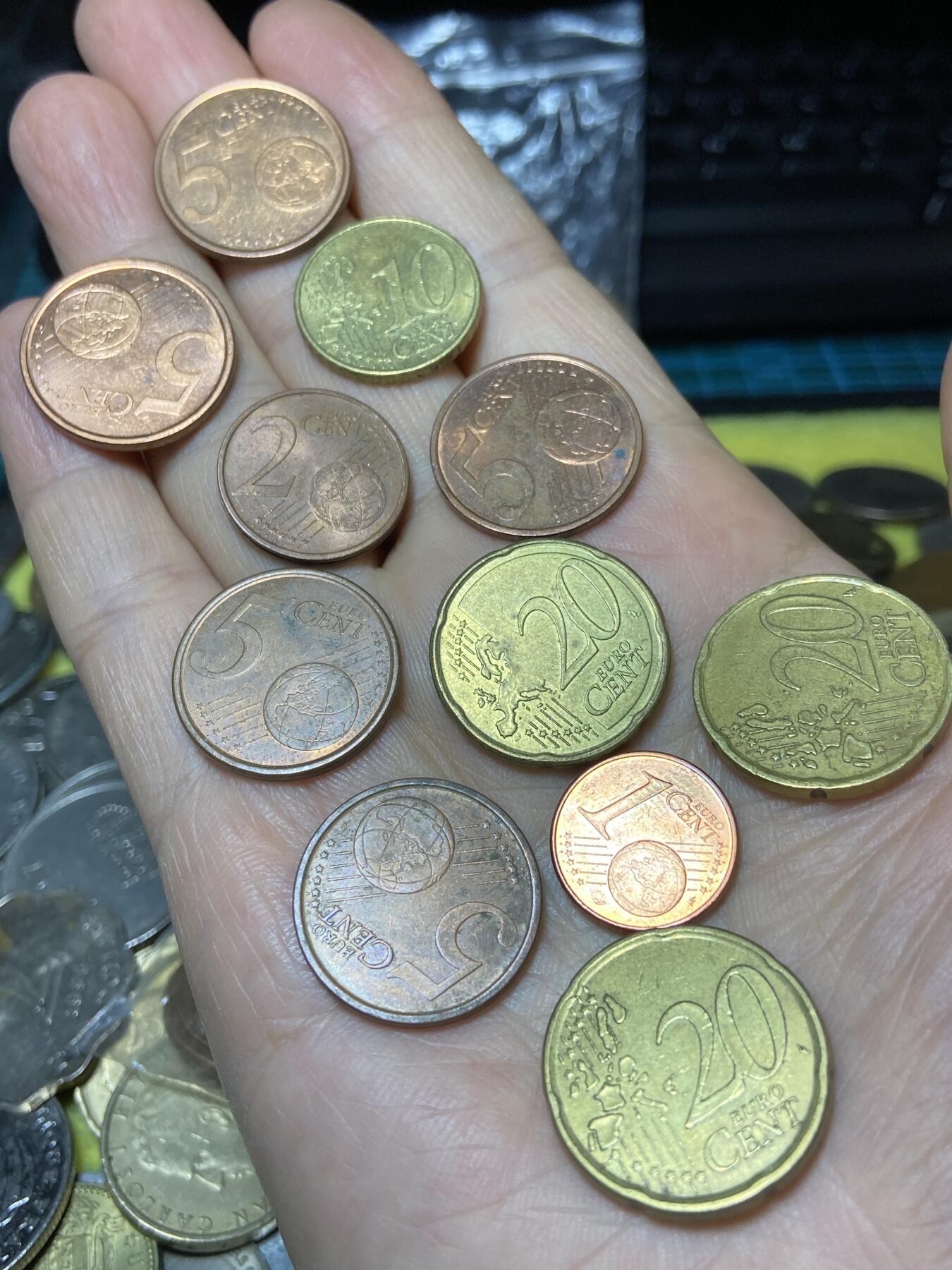 2025年第一百零八场(总第一百三十四场）外国好品散币(免佣金) 各国欧分11枚