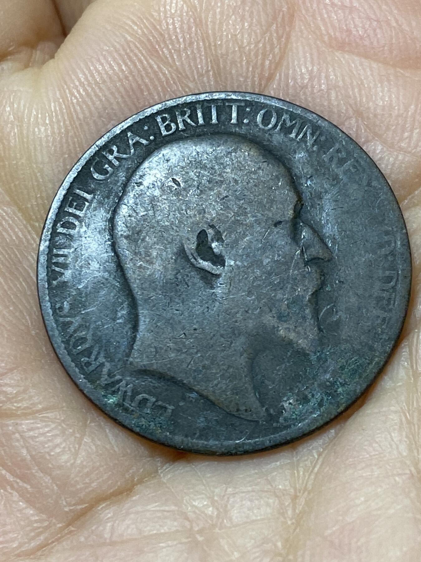 2025年第一百零八场(总第一百三十四场）外国好品散币(免佣金) 英国🇬🇧1907年半便士(爱德华七世时期)