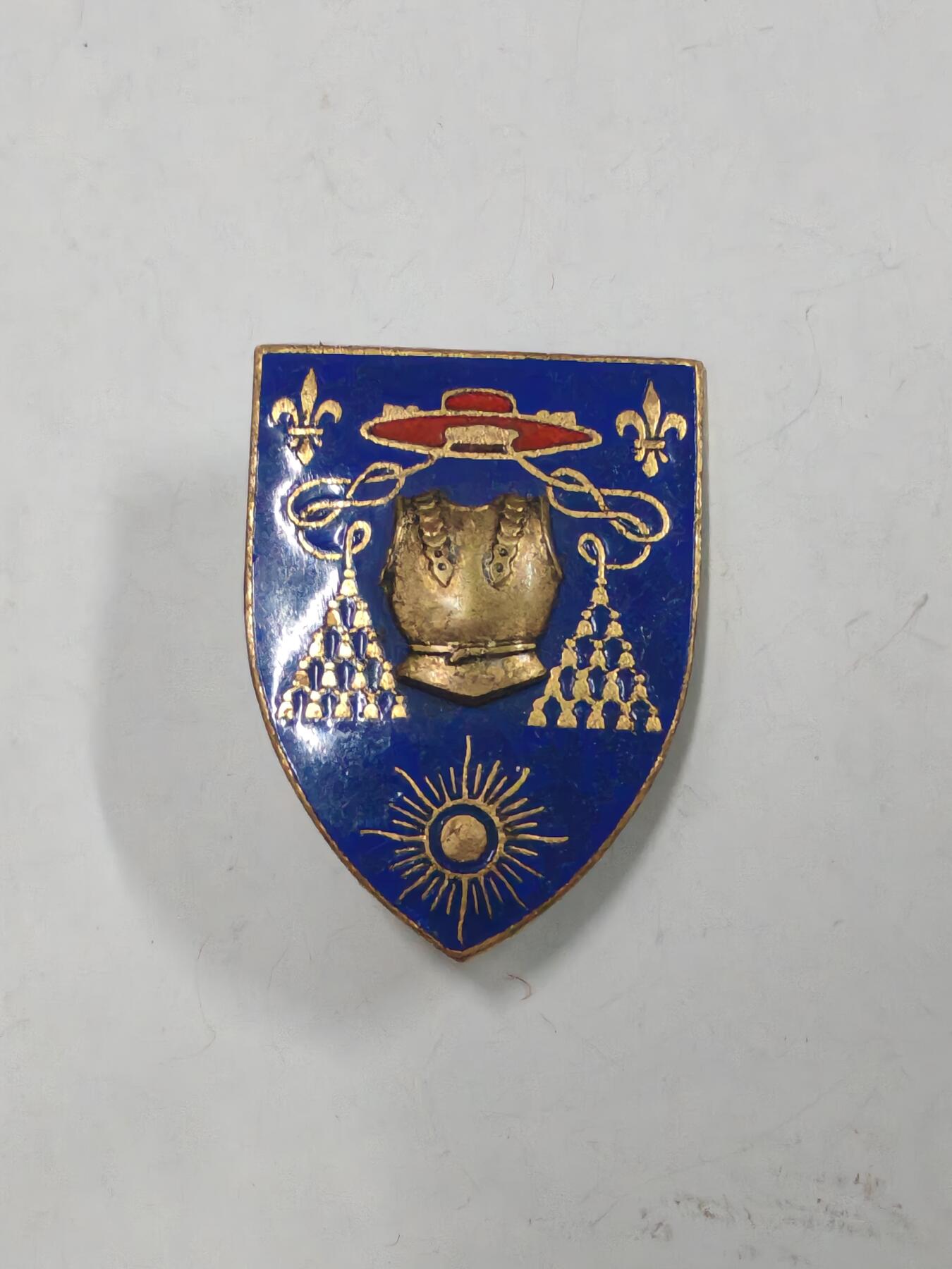 韵星假日拍卖第二十七期 -- Rimey Holidays Auction 27 法兰西第五胸甲骑兵团证章 Drago制作 热珐琅 非常好看 