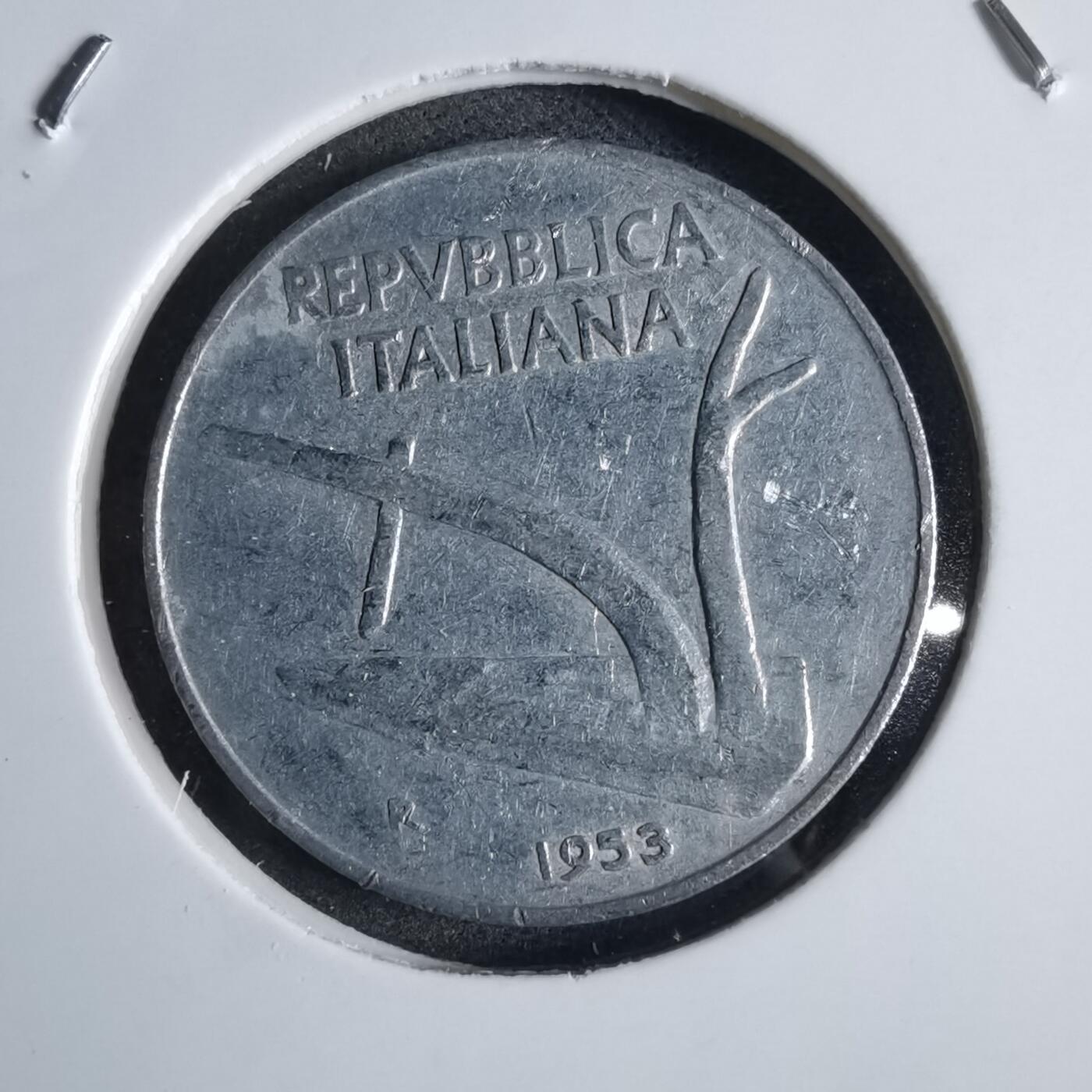 沼泽如烟--第870场 意大利1953年10里拉