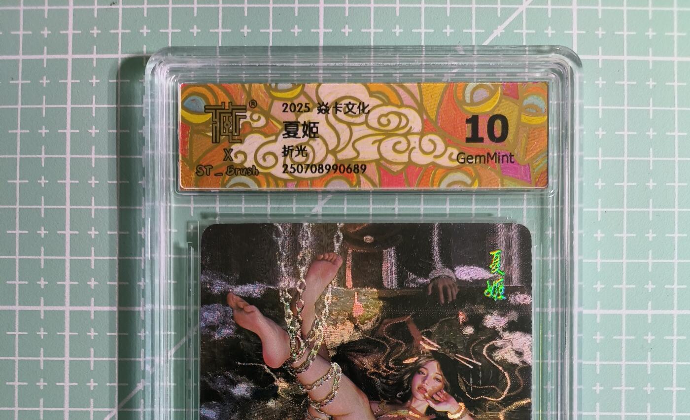 C先生卡牌 第14期 《神州百花谱》《Art系列》《人间传》持续收拍品中... 【折光】燎原×刷子《人间传》夏姬② 10G