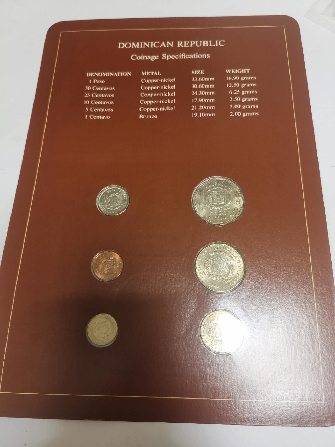 巨藏钱币第四期10月13号20点开拍 多米尼加硬币富兰克林邮币卡封装