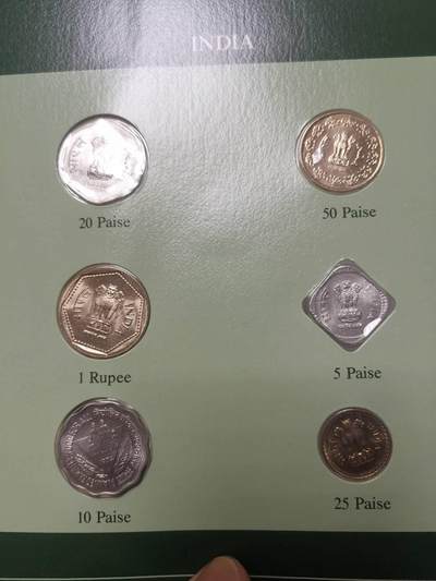 巨藏钱币第四期10月13号20点开拍 印度硬币富兰克林邮币卡封装