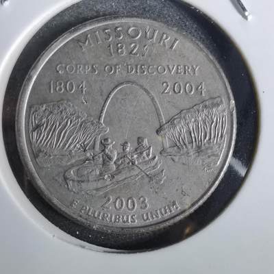 沼泽如烟--第871场 - 美国2003年25分纪念币