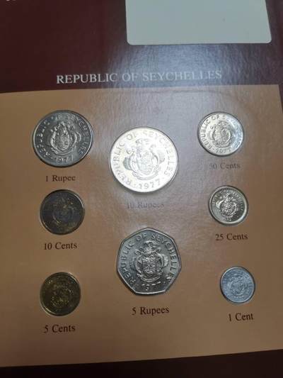 巨藏钱币第四期10月13号20点开拍 塞舌尔硬币富兰克林邮币卡封装