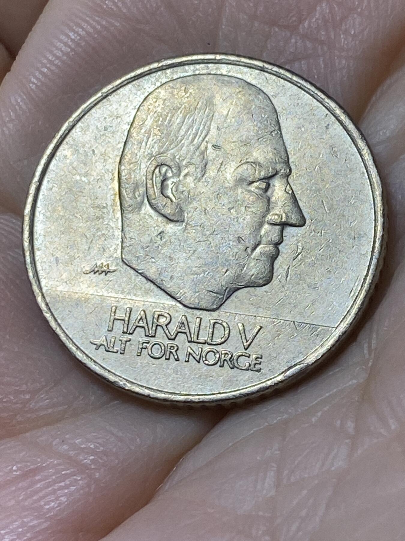 2025年第一百零八场(总第一百三十四场）外国好品散币(免佣金) 挪威🇳🇴2006年10克朗(哈拉尔五世时期)
