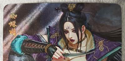 花开卡拍第42期（10月12号周日截拍，品控勿拍!!!拍品不寄存，运费5元，自制卡难免瑕疵，可能存在轻微撞角爆边等出厂瑕疵，品控介意勿拍！） - 焱卡文化 西游姬 黑暗王朝 蜘蛛精 浮雕折光