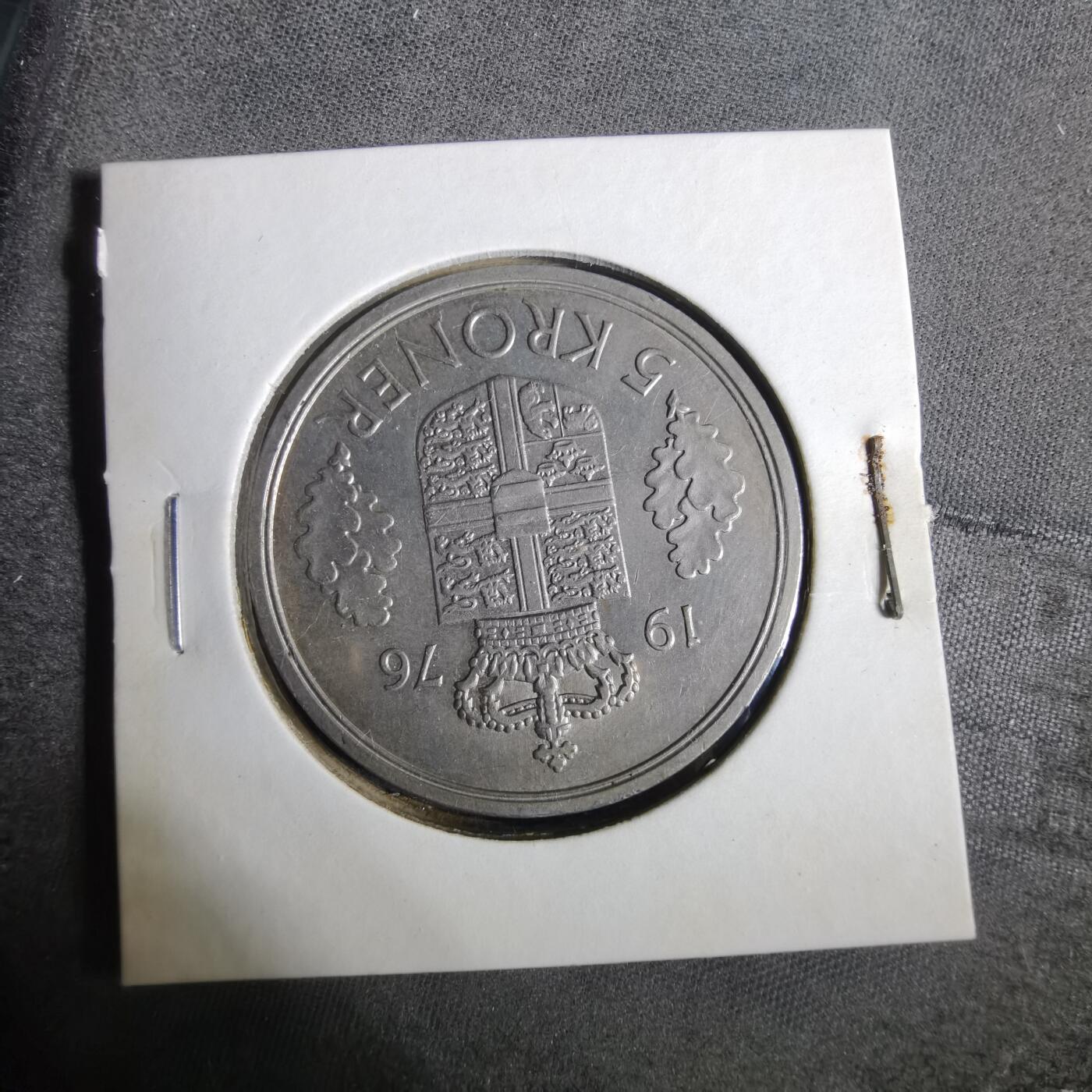 沼泽如烟--第871场 丹麦1976年5克朗