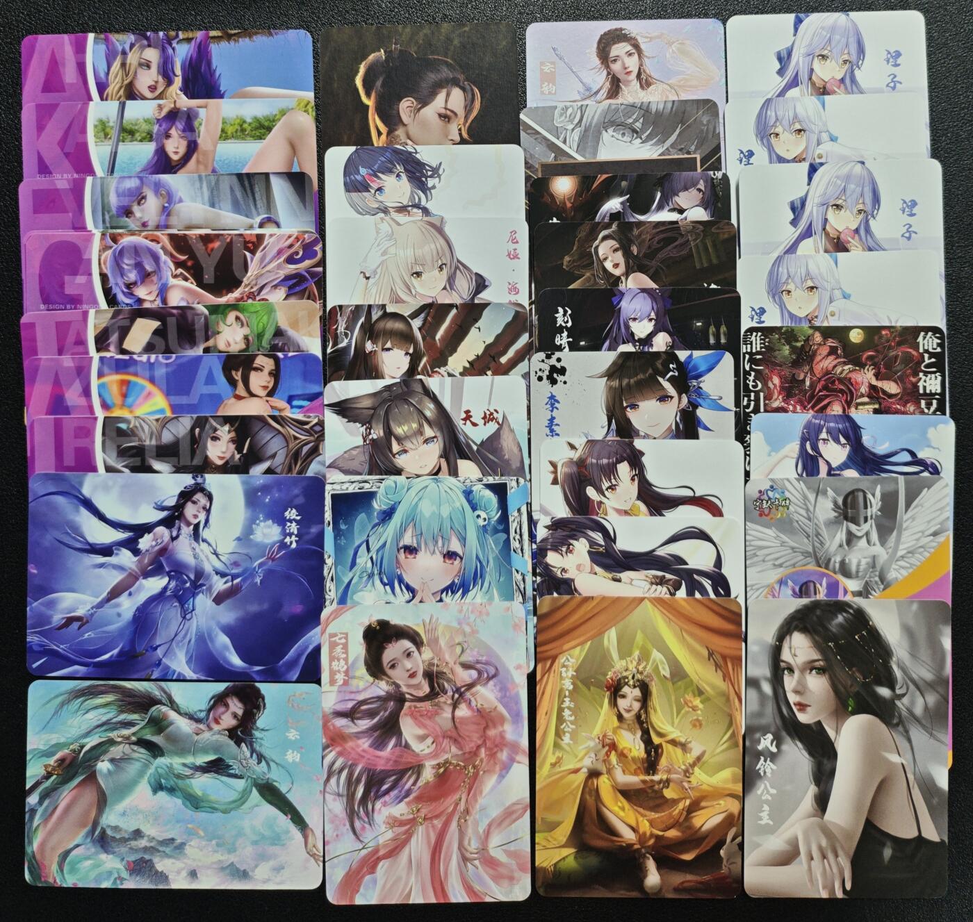 天玑星卡拍第128期《10.13周一截拍》持续收拍收评中 满赠卡需备注 宁缺卡牌 动漫美女 三十五张
