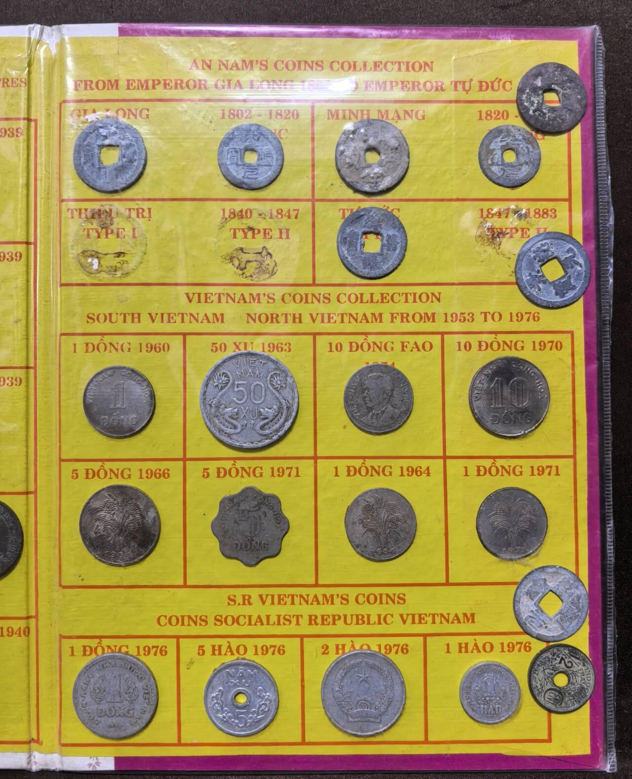 北京马甸外国币专卖第145期，外国币专场，陆续上拍，欢迎关注 越南旅游纪念册，册中除坐洋为复制币，其它均为真币