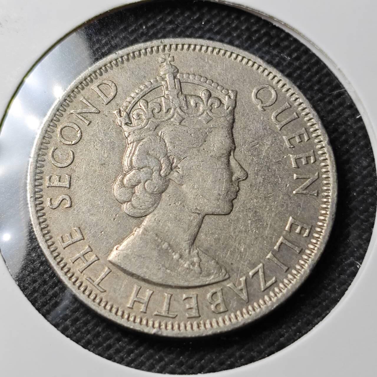 KK钱币收藏小铺 第354场 2月预留时间 周末发货 1957英属马来亚50分 