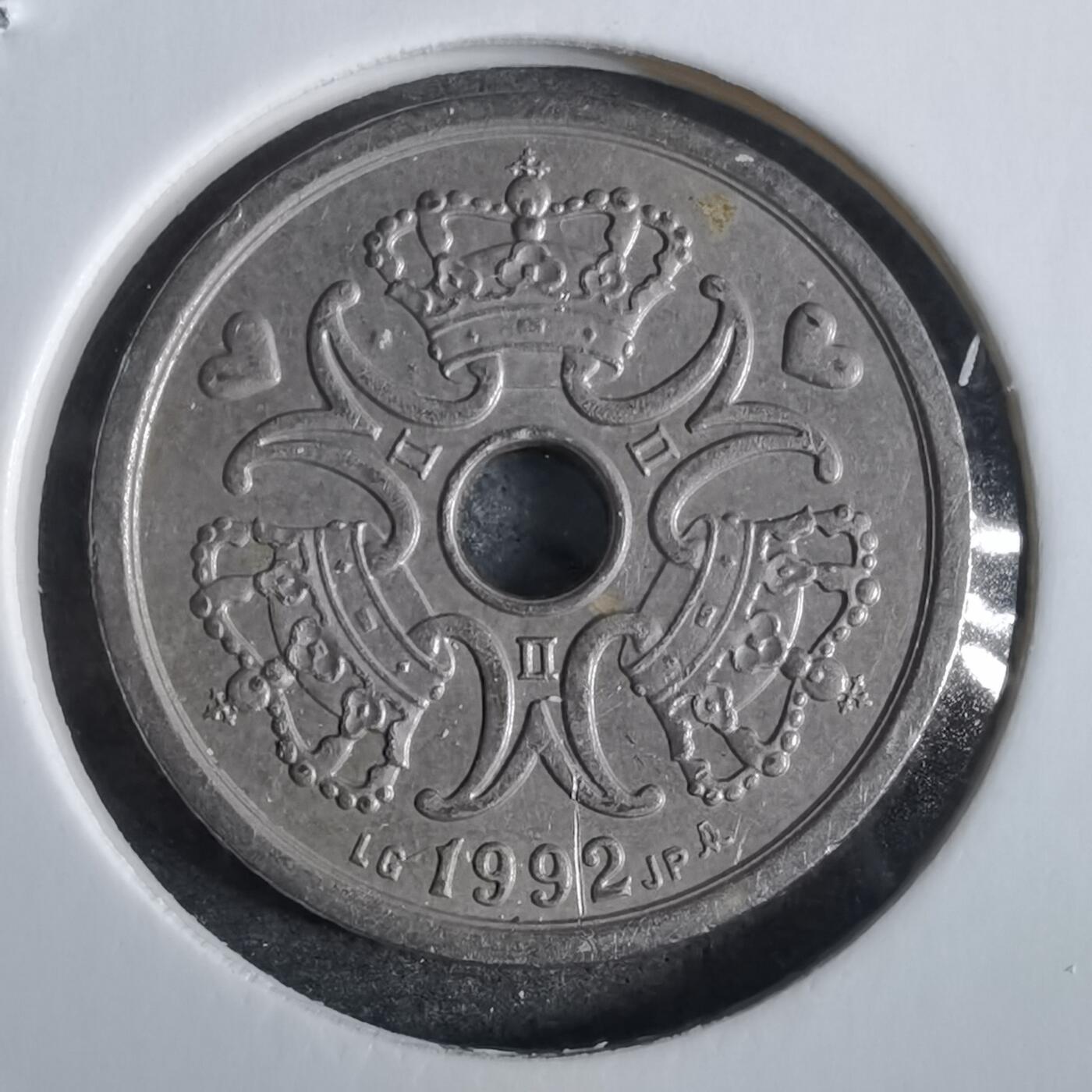 沼泽如烟--第871场 丹麦1992年1克朗