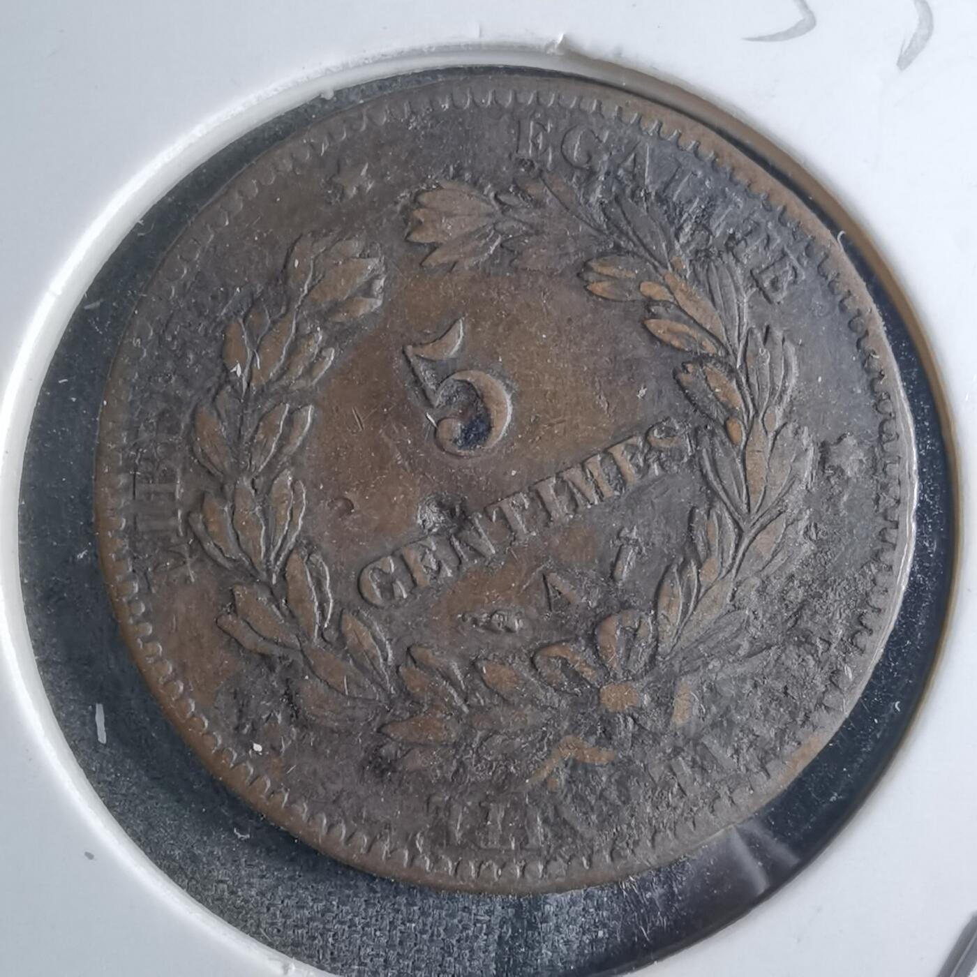 沼泽如烟--第872场 法国1882年五分
