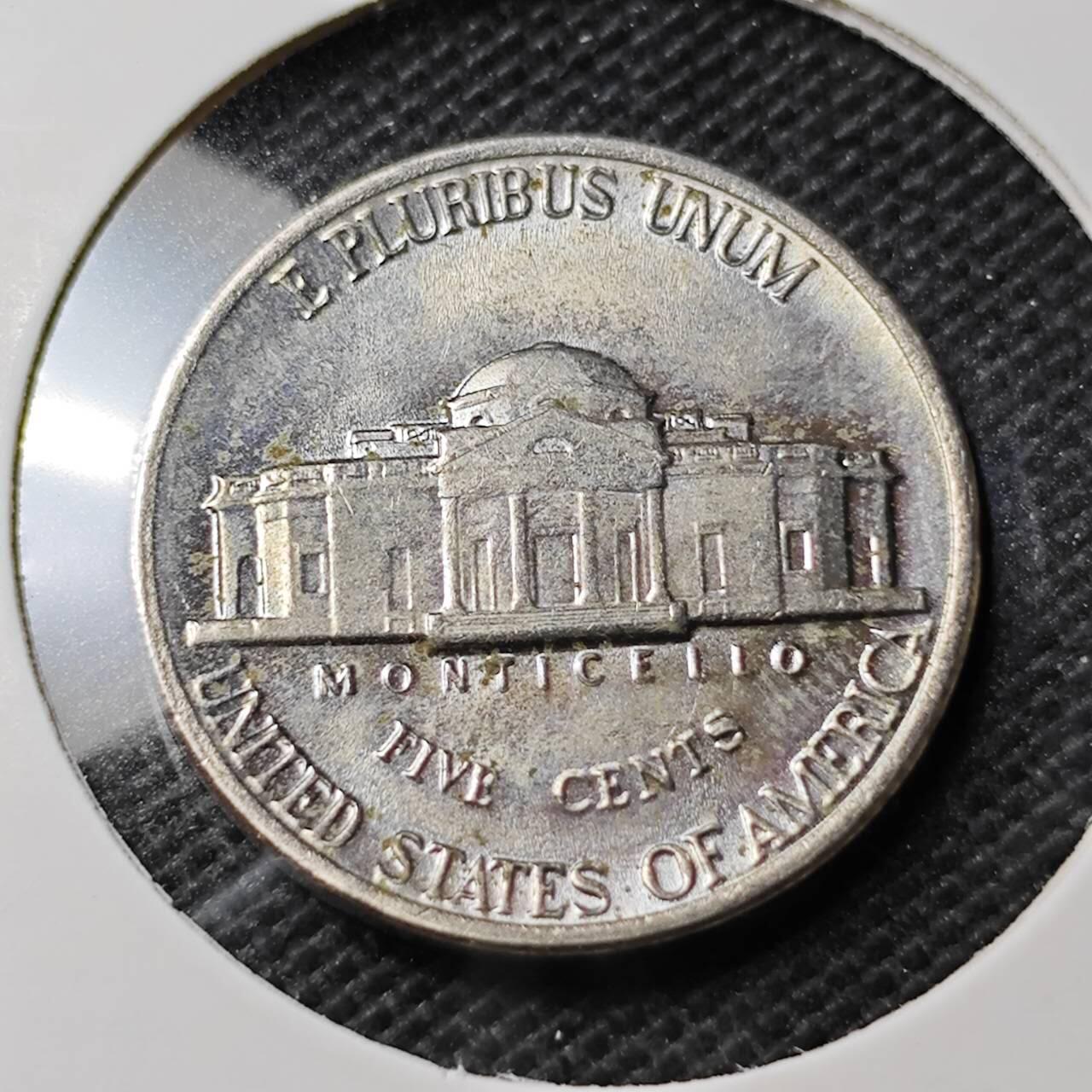 KK钱币收藏小铺 第354场 2月预留时间 周末发货 1988美国5分 好品 