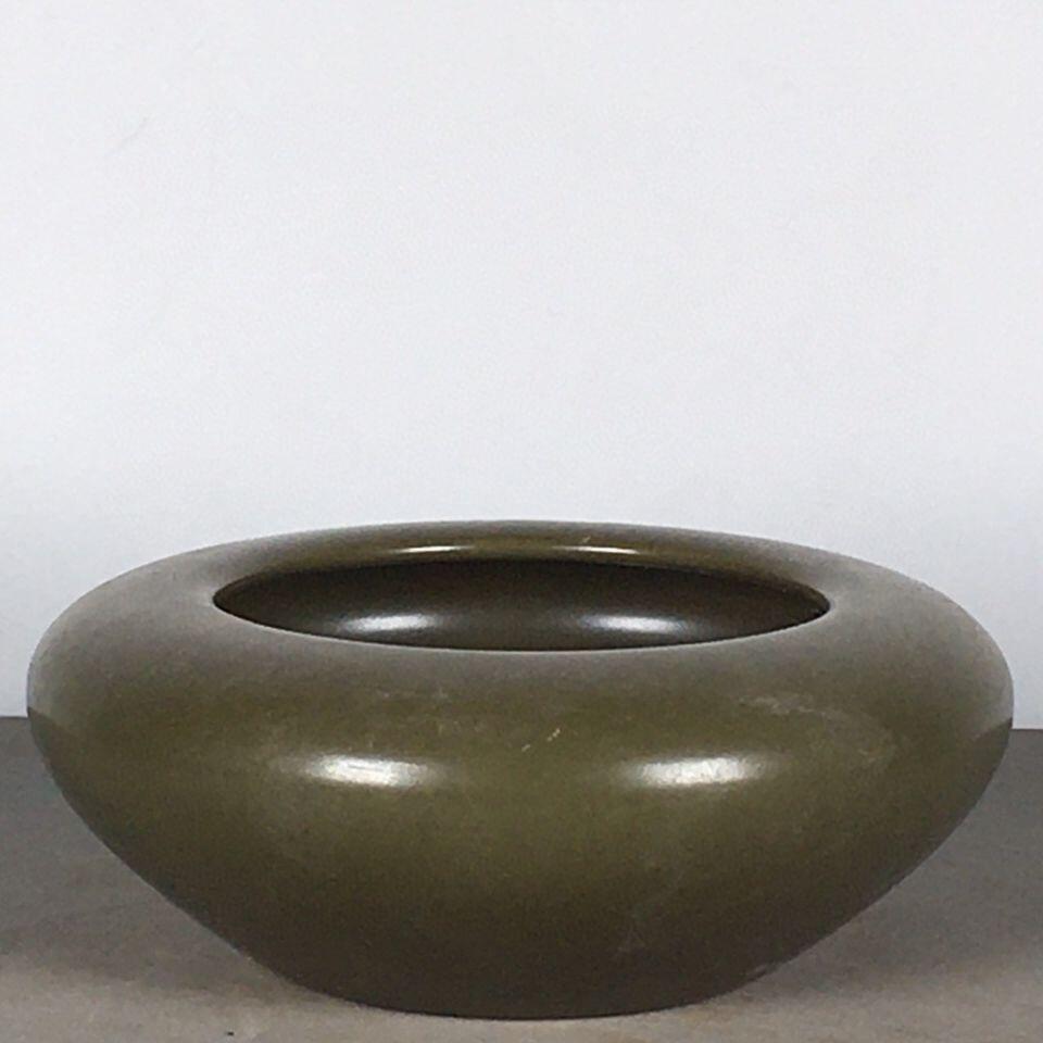 听雨轩 古玩陶瓷 茶叶末釉笔洗