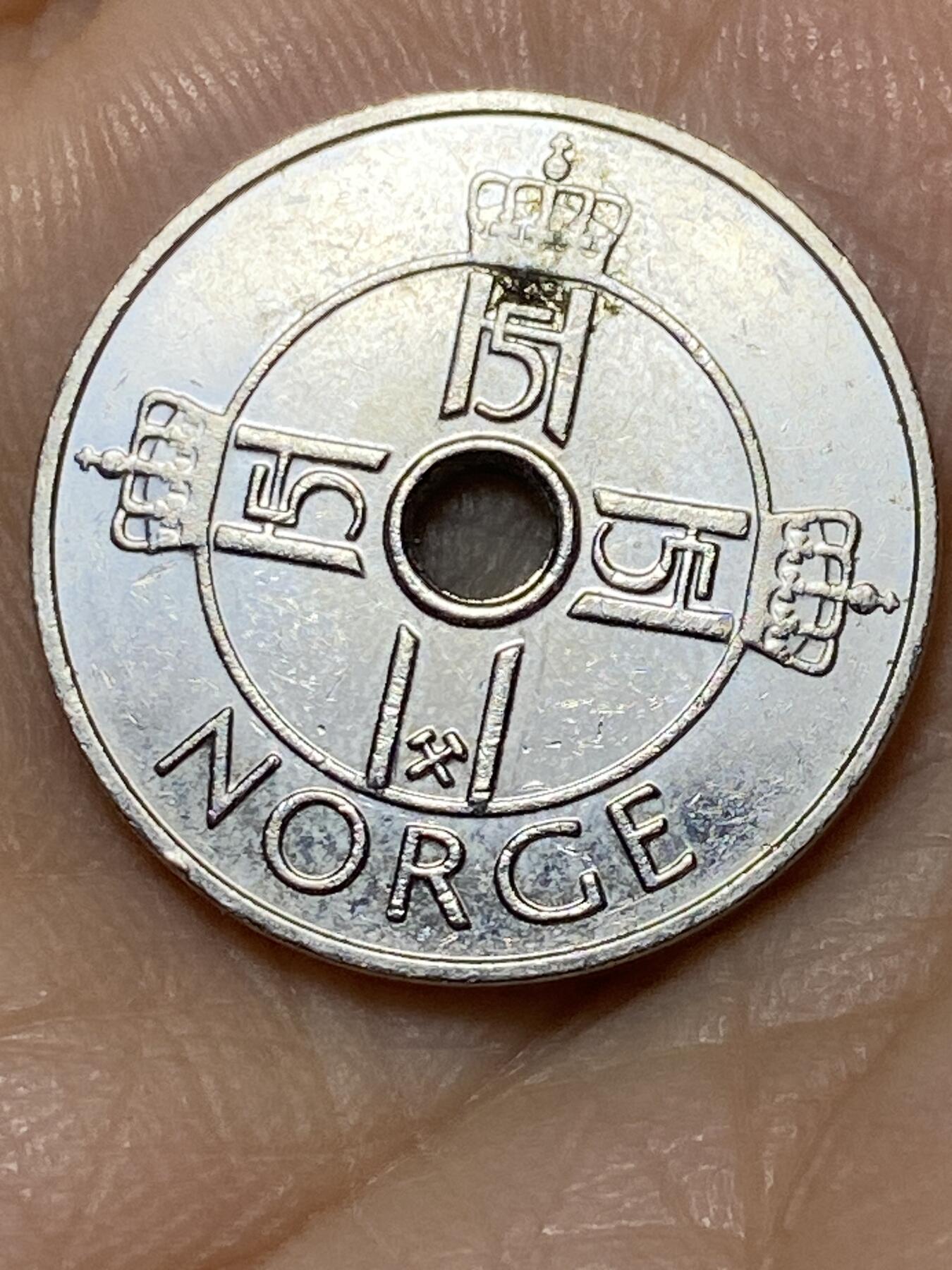 2025年第一百零九场(总第一百三十五场）外国好品散币(免佣金) 挪威🇳🇴2010年1克朗(哈拉尔五世时期)