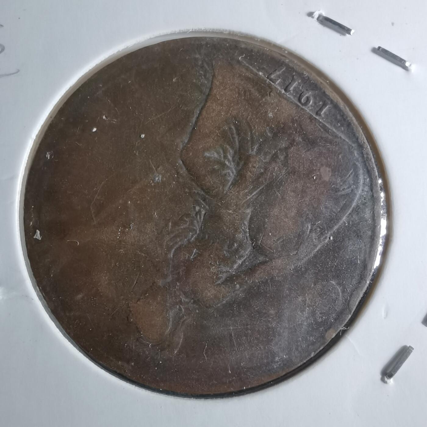 沼泽如烟--第872场 英国1917年1便士