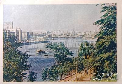 嘉禾收藏    【第347期】            无佣金、可寄存、满30元包邮 - 苏联明信片，1957年莫斯科公园的风景