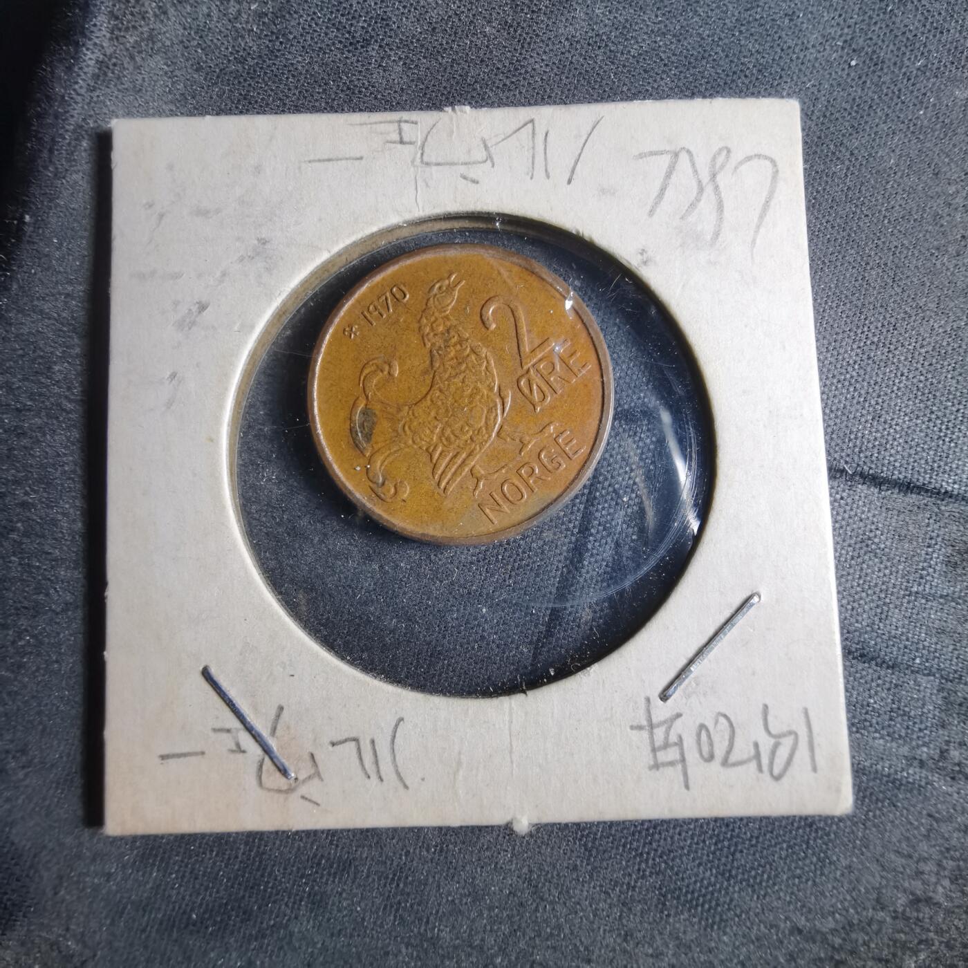 沼泽如烟--第873场 挪威1970年2欧尔