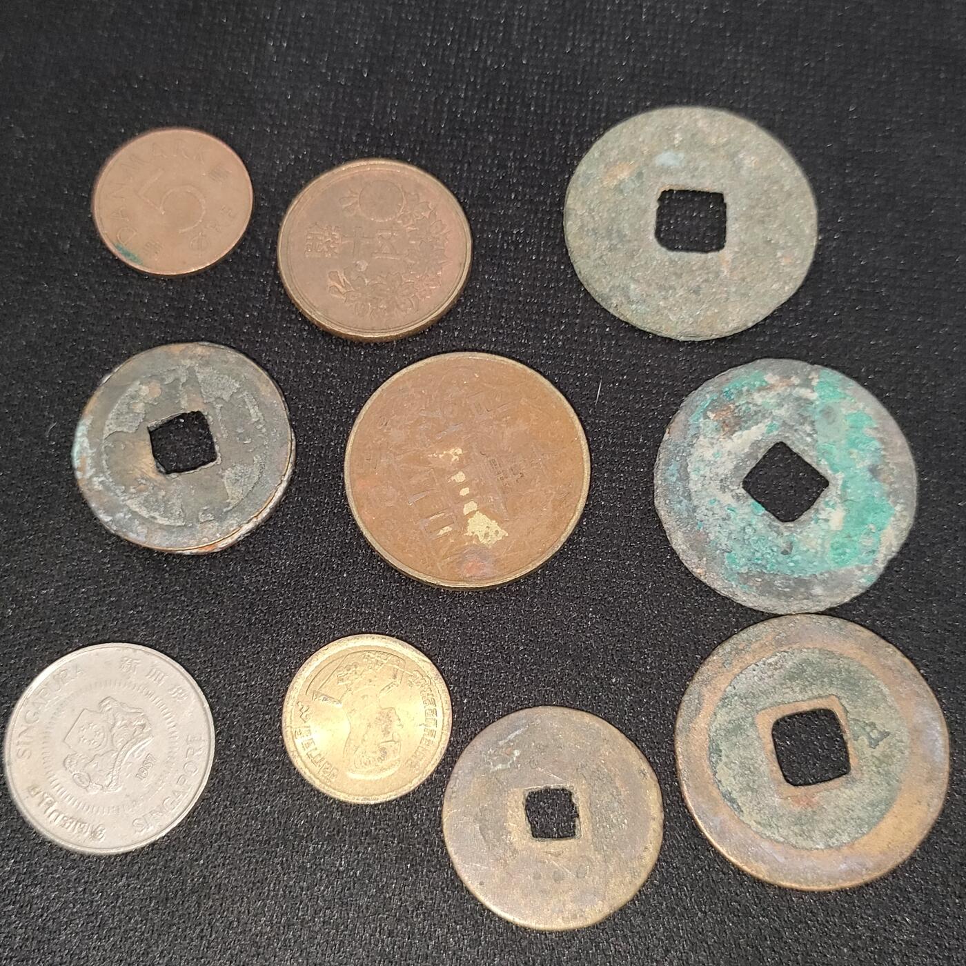 猩哥外币小铺➨【第196场】 硬币10个