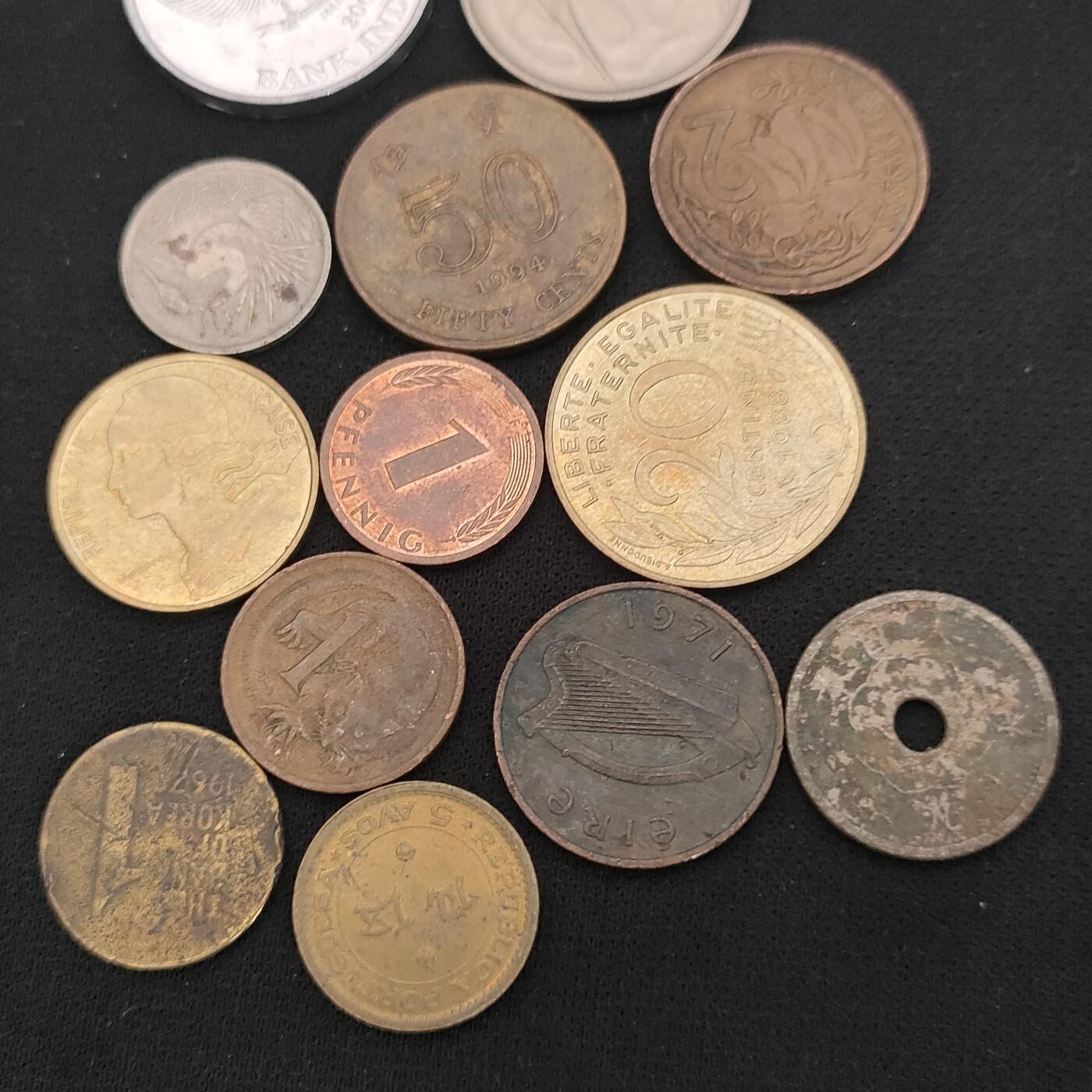猩哥外币小铺➨【第196场】 硬币13个