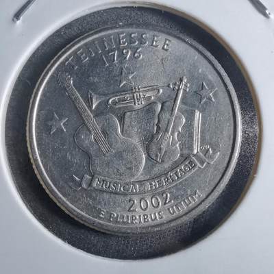 沼泽如烟--第873场 - 美国2002年25分纪念币