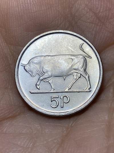 2025年第一百零九场(总第一百三十五场）外国好品散币(免佣金) - 爱尔兰🇮🇪1995年5便士(共和国时期第二套第二版)