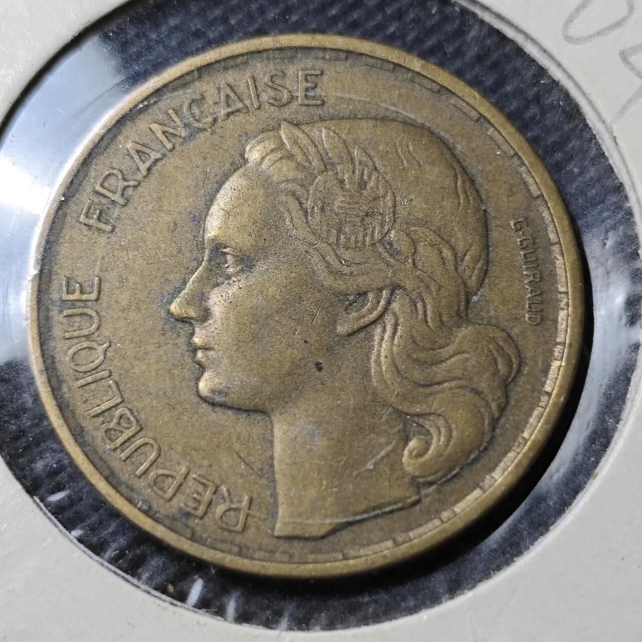 KK钱币收藏小铺 第354场 2月预留时间 周末发货  法国20法郎纪念币