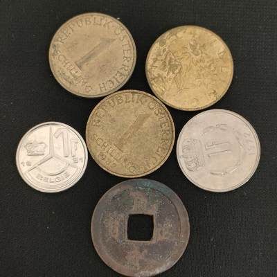 猩哥外币小铺➨【第196场】 - 钱币6个