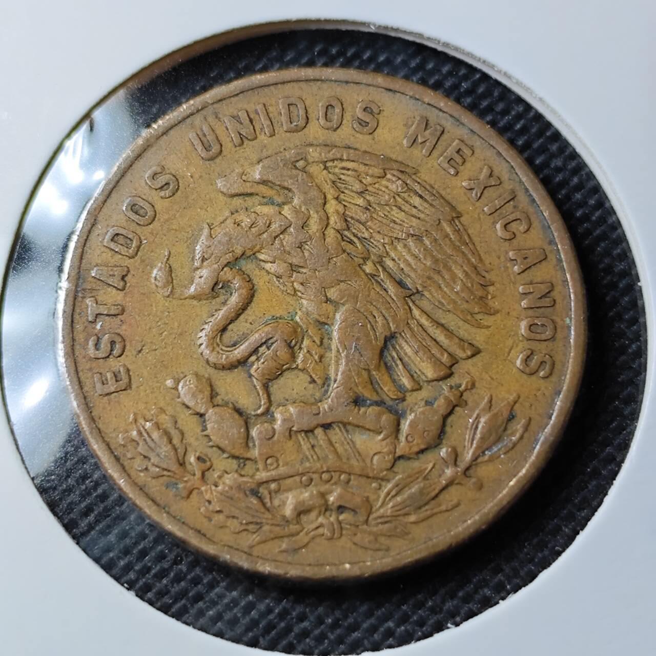 KK钱币收藏小铺 第354场 2月预留时间 周末发货 1964墨西哥20分 