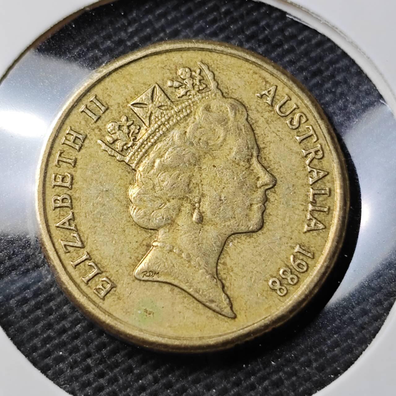 KK钱币收藏小铺 第354场 2月预留时间 周末发货  澳大利亚2元