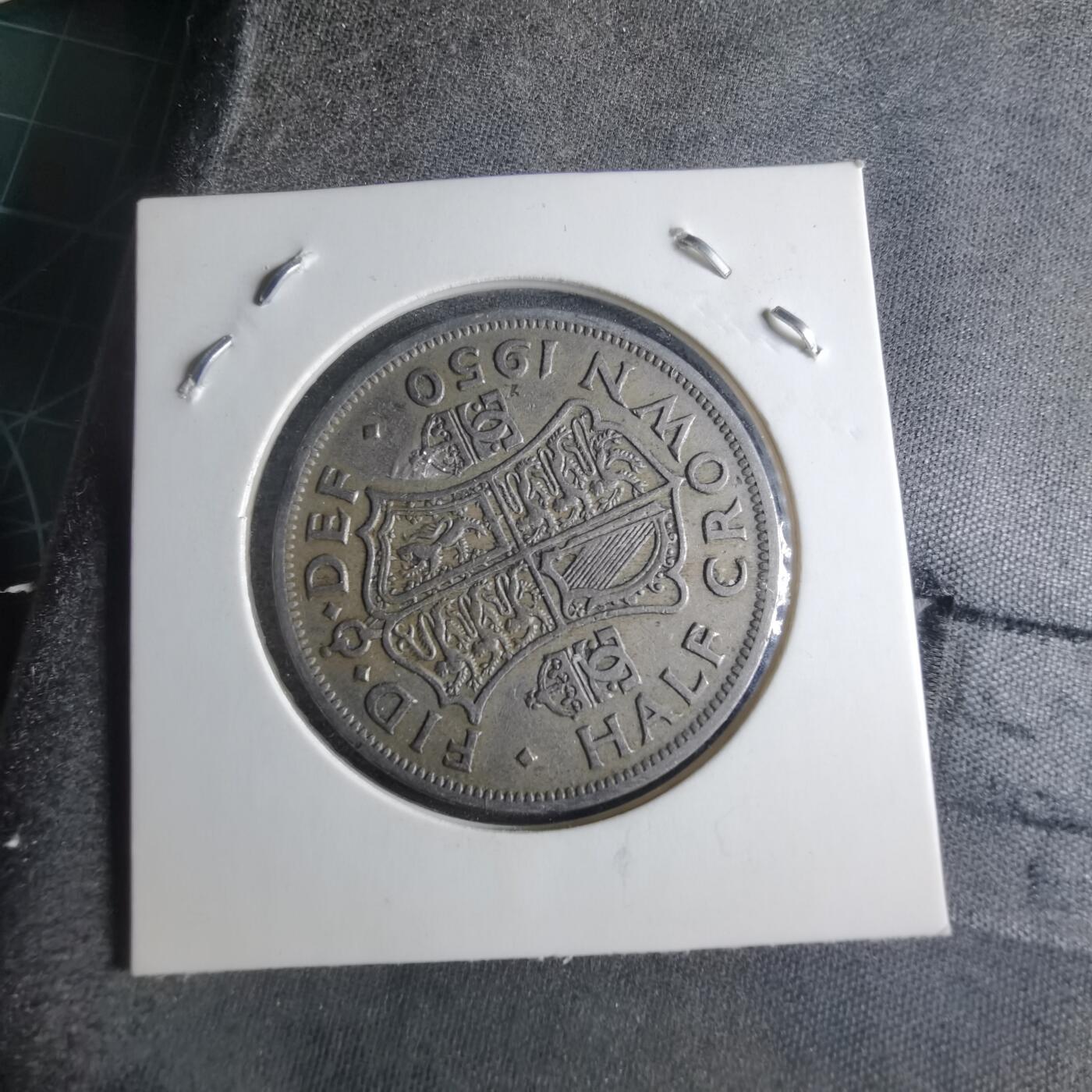 沼泽如烟--第872场 英国1950年半克朗