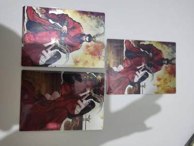 光影卡牌第24期，各家亲签，各家套卡，持续收拍品 - 张建东三国，吕布貂蝉3张，镜面闪