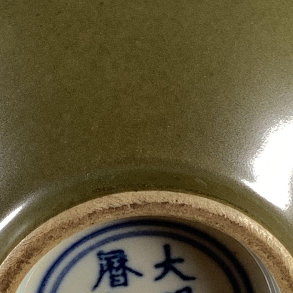 听雨轩 古玩陶瓷 茶叶末釉葫芦瓶