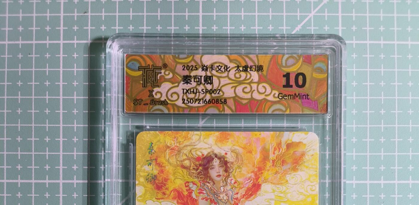 C先生卡牌 第14期 《神州百花谱》《Art系列》《人间传》持续收拍品中... 【普卡】燎原×刷子《人间传》秦可卿② 10G