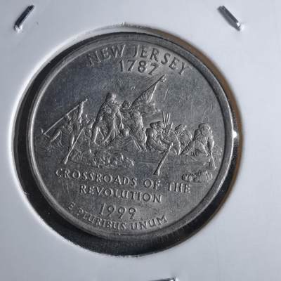 沼泽如烟--第873场 - 美国1999年25分纪念币